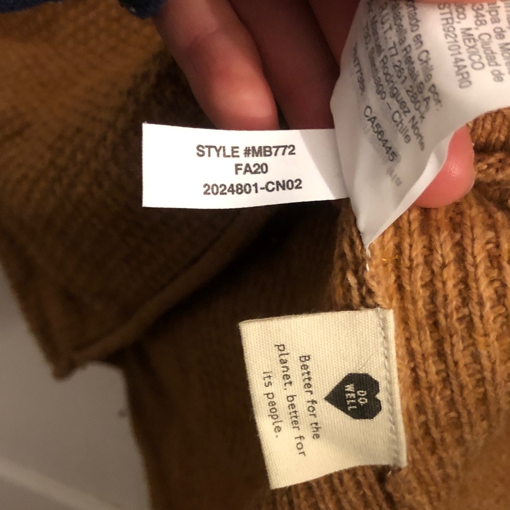 Madewell Color Block Sweater - Picture 3 of 5